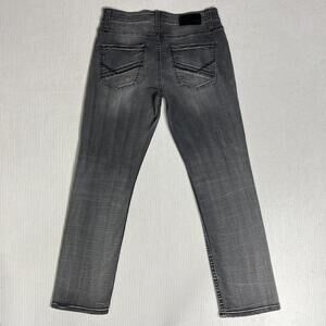 BKE Jake Straight Jeans Mens 32x30 Gray Charcoal Wash Straight Leg Denim Stretch